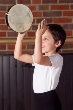 Ballet Boy and Tamborine